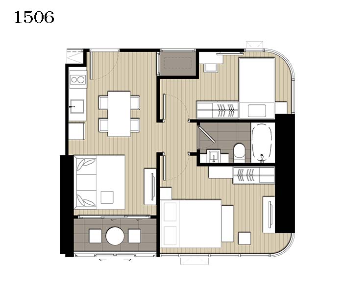 For Rent: Condo Ashton Asoke, 2 Bed, 46.86 sqm (PAH-01267) - Image 10