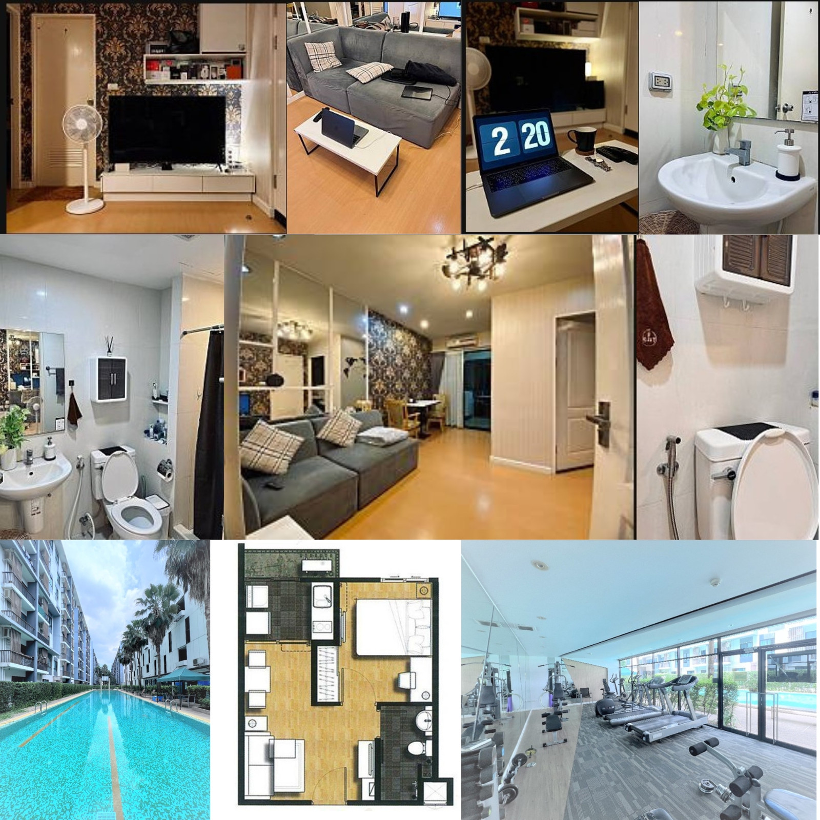 ขายคอนโด ไอคอนโด สุขาภิบาล 2 1 ห้องนอน 30.1 ตร.ม. (PAH-01275) - Image 3