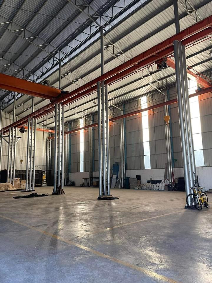 For Rent or Sale: Premium warehouse/factory, 1,296 sq.m., prime location in Bang Nam Chuet (Khok Krabue)