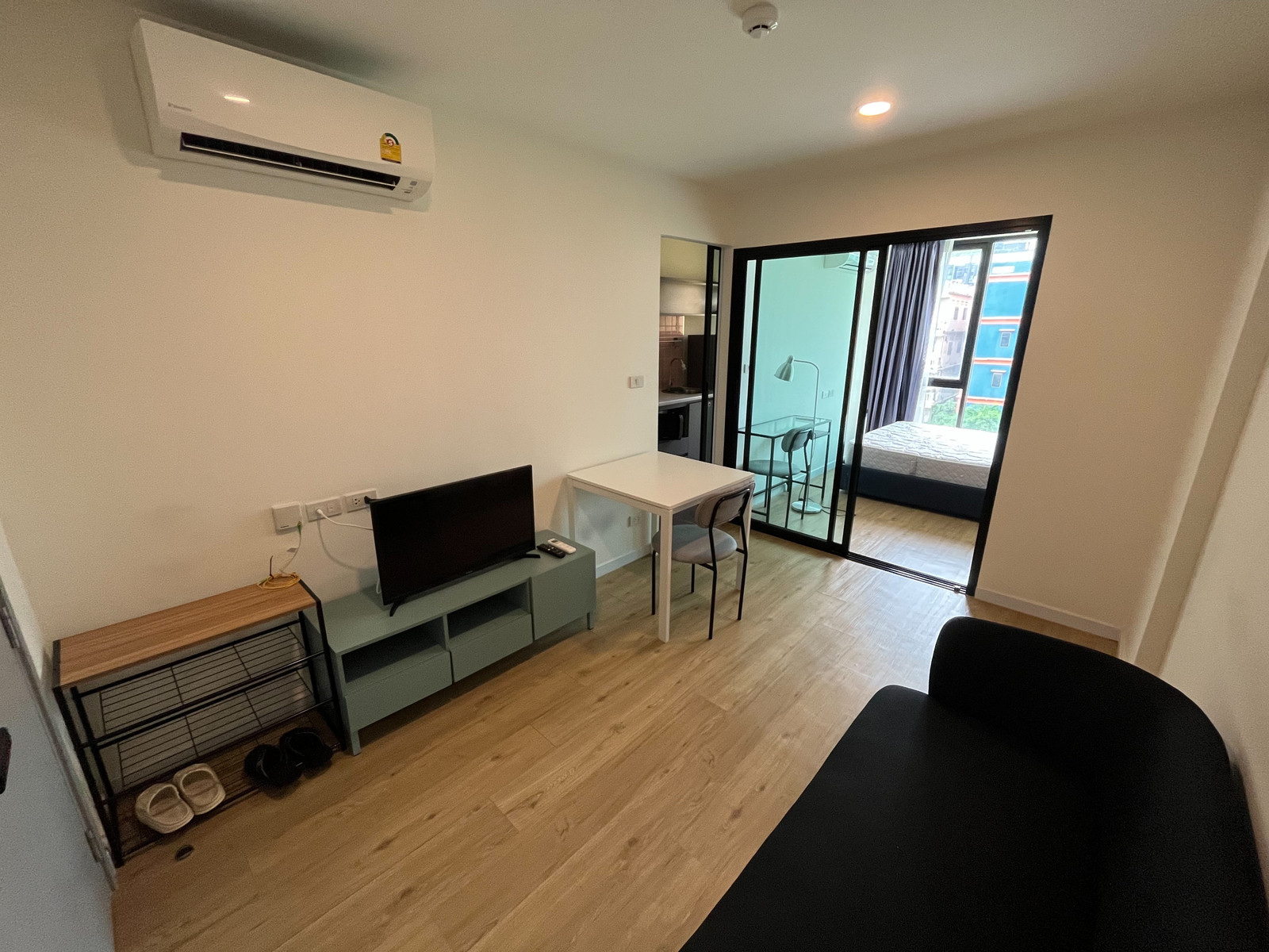 Condo for Sale near Bangkok University, 1 Bedroom 28 sq.m., 4th Floor, Unblocked View