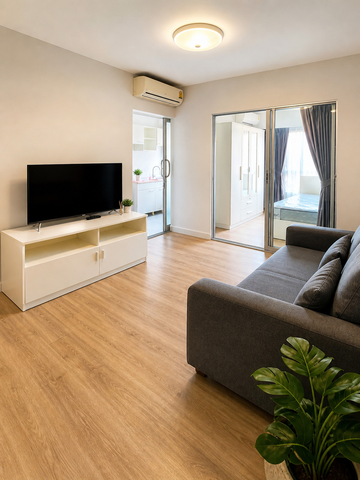 ให้เช่า คอนโด บ้านร่วมทางฝัน 3 (Baan Ruamtangfun 3) 1 ห้องนอน 28.5 ตร.ม. (PAH-01040)
