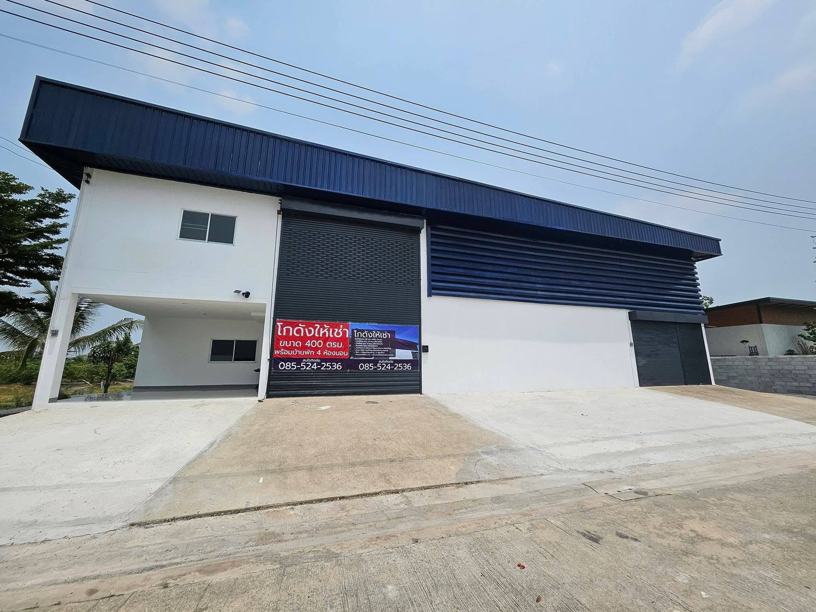 ให้เช่า BT Factory House ลาดหลุมแก้ว - รีโนเวทใหม่ 400 ตร.ม.