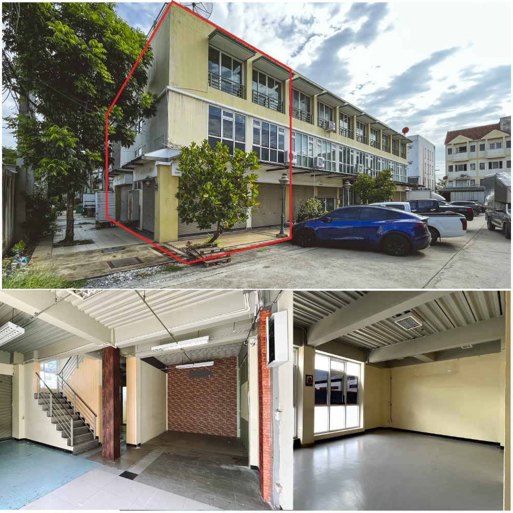 For Rent: Entire Commercial Building, 2 Units, 3 Storeys, 162 sq.m., Near Talad Thai, Khlong 2, Khlong Luang, Pathum Thani