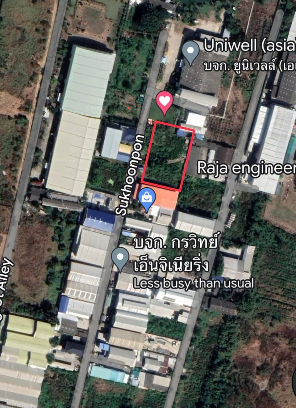 ให้เช่า ที่ดินขนาด 1 ไร่ แบ่งเช่าได้ 10,000 - 40,000 บาท