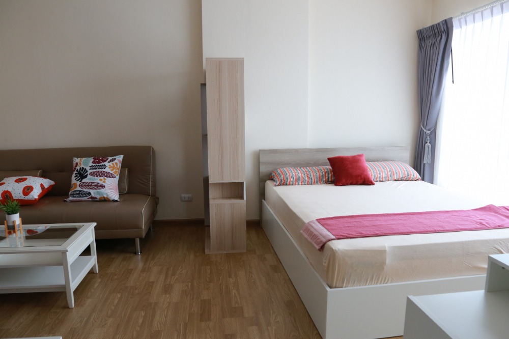For Rent: B Condo Bangkok University, Building A, main road location - Fully furnished, good quality of life – Female tenants only, 1 bedroom, 24 sq.m. - Image 3