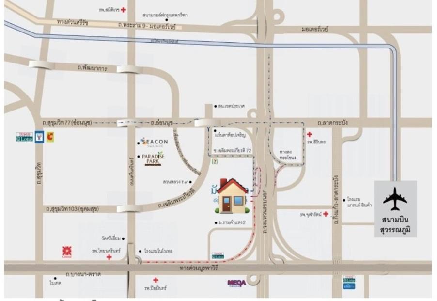 ให้เช่า ด่วน บ้านเดี่ยวManthana Villa long term and short term rental 4 ห้องนอน 300 ตร.ม. - Image 3