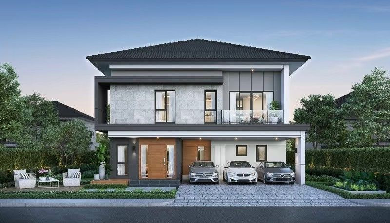 ขาย บ้านเดี่ยว The City ติวานนท์-งามวงศ์วาน 6 ห้องนอน 285 ตร.ม. - Image 3