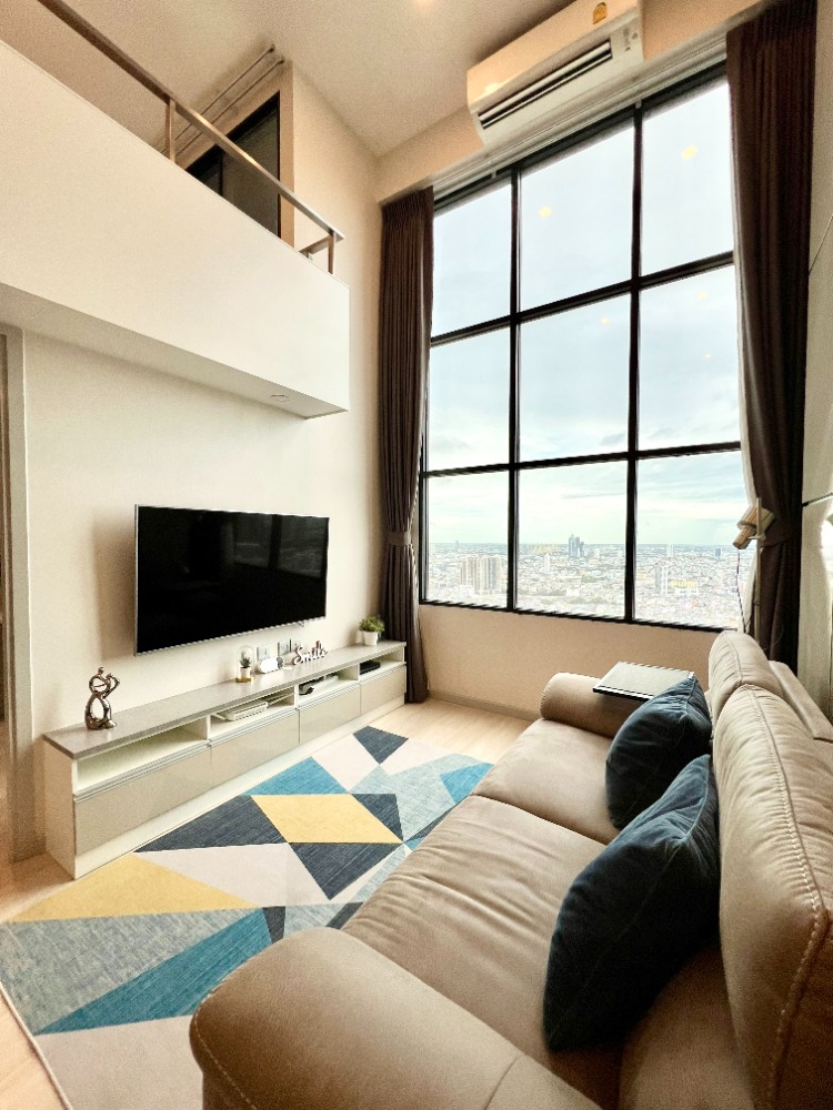 Condo for rent, duplex, 44 sq.m., 41st floor, 1 bedroom, 1 office, 1 living room. Beautifully decorated with full built-in furniture, 1 bedroom. - Image 4