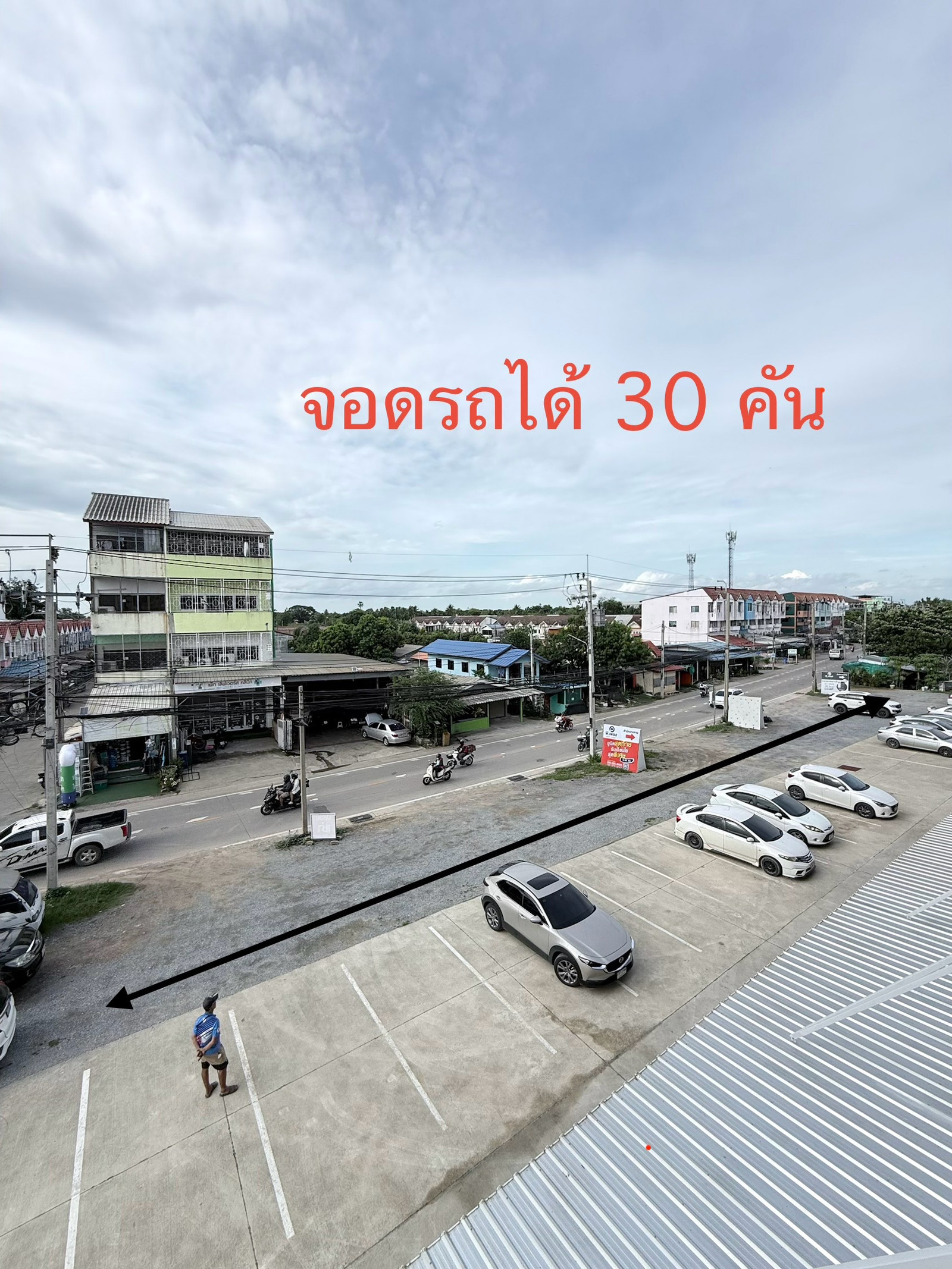ให้เช่า อาคารพาณิชย์ 3 คูหา (ซอยกันตนา บางใหญ่) ที่จอดรถกว้างขวาง จอดได้กว่า 30 คัน! 230 ตร.ม. - Image 4