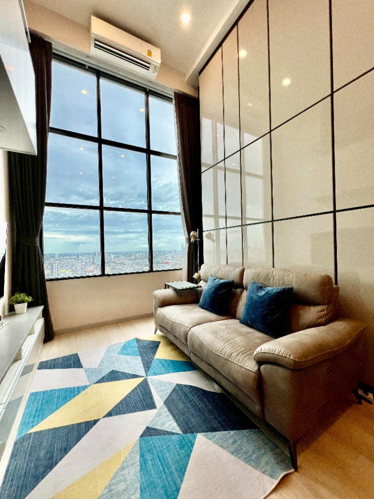 Condo for rent, duplex, 44 sq.m., 41st floor, 1 bedroom, 1 office, 1 living room. Beautifully decorated with full built-in furniture, 1 bedroom. - Image 5