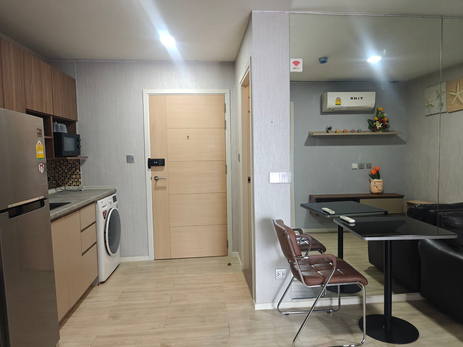 ให้เช่าคอนโด [Owner] Kave condo 2 ห้องนอน ห้องใหญ่ 38 ตรม ตึก A ชั้น 7 ติดถนน ตรงข้ามม.กรุงเทพ - Image 5
