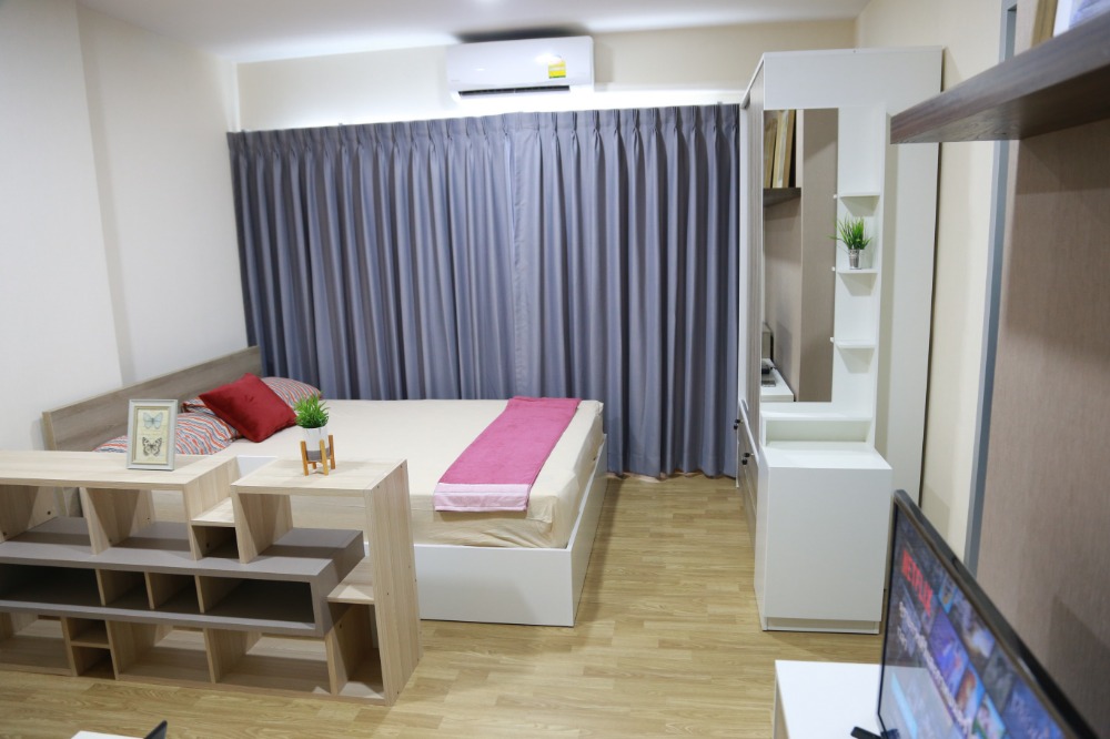 For Rent: B Condo Bangkok University, Building A, main road location - Fully furnished, good quality of life – Female tenants only, 1 bedroom, 24 sq.m. - Image 6