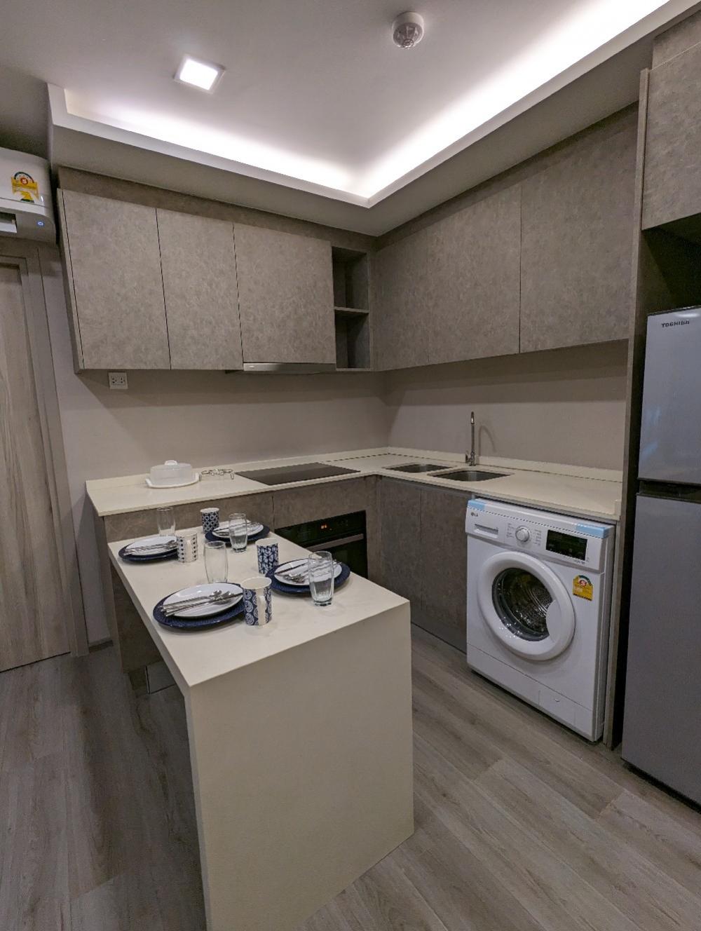 ให้เช่าคอนโด 2นอน2น้ำ,50ตรม.,ริมแม่น้ำเจ้าพระยา,ทิศใต้และวิวสระThe Politan Breeze 2 ห้องนอน - Image 6