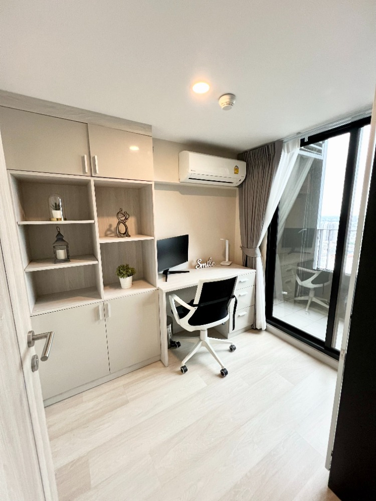 Condo for rent, duplex, 44 sq.m., 41st floor, 1 bedroom, 1 office, 1 living room. Beautifully decorated with full built-in furniture, 1 bedroom. - Image 7