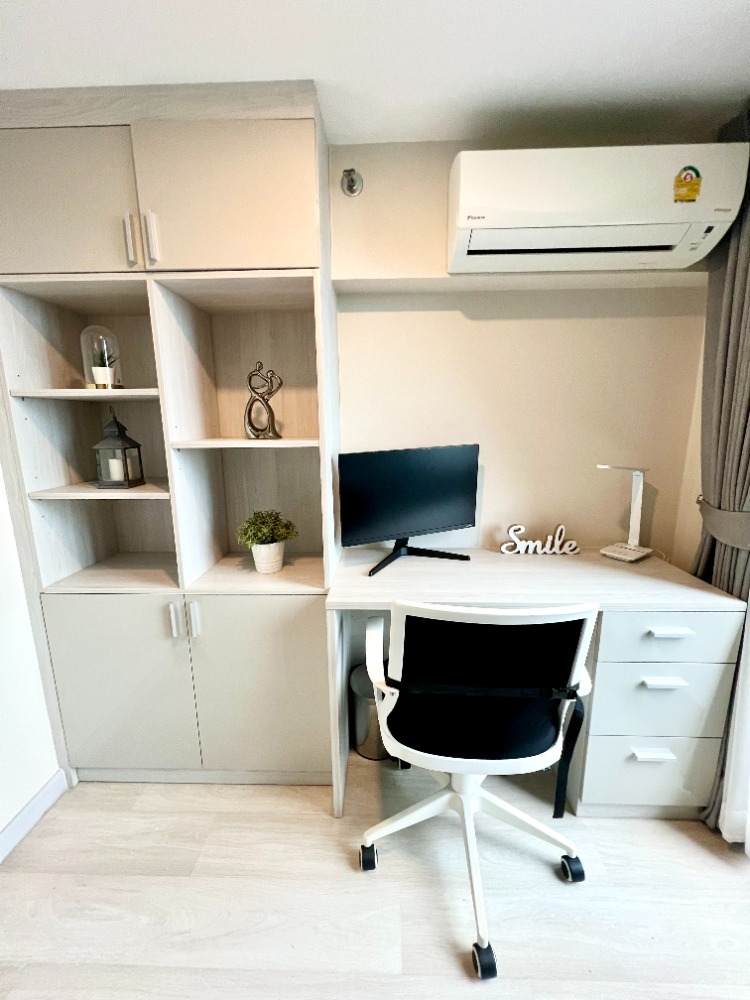 Condo for rent, duplex, 44 sq.m., 41st floor, 1 bedroom, 1 office, 1 living room. Beautifully decorated with full built-in furniture, 1 bedroom. - Image 8