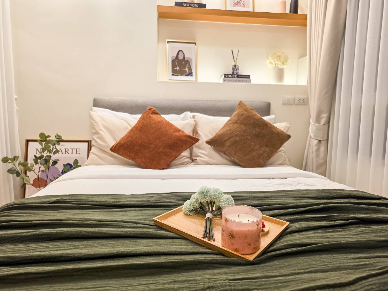 For Sale: Beautiful Room with Great Vibe, Fully Furnished Condo, Warm Atmosphere, All-New Furniture, Never Rented Out, 1 Bedroom, 26 sq.m. - Image 8
