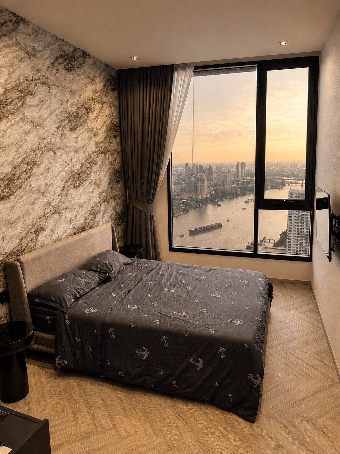 ให้เช่าหรือขายคอนโด — ให้เช่า / ขาย Chapter Charoennakorn - Riverside ชั้น 42 2 ห้องนอน 79 ตร.ม. - Image 10