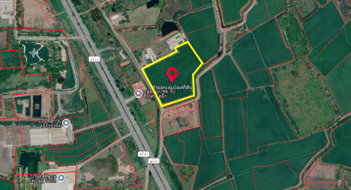 ขาย ที่ดิน 16-2-43.1 ไร่ บางไทร-อยุธยา ใกล้ถนน 3111 ทำเลรองรับ Warehouse/Logistics - Image 10
