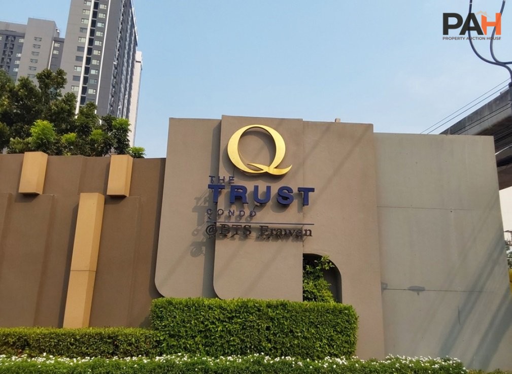 ห้องชุด เดอะทรัสต์ คอนโด แอท บีทีเอส เอราวัณ [ชั้น 16]