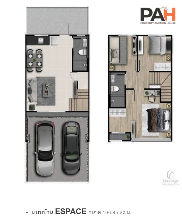 Pleno Rama 9 - Krungthep Kreetha 2 联排别墅项目，曼谷 - Image 8