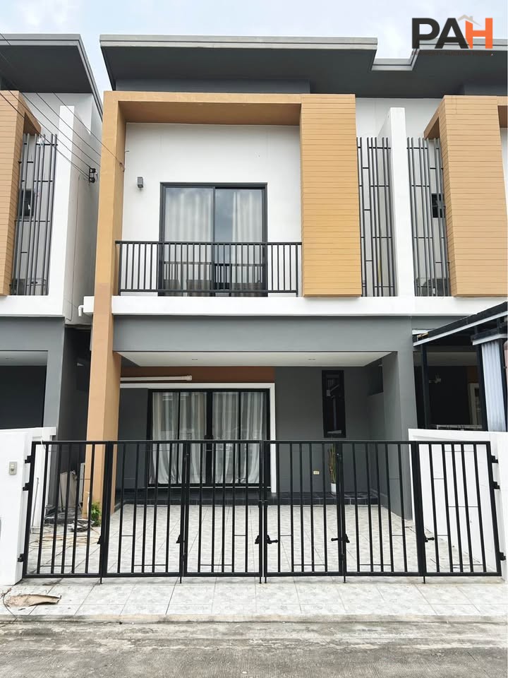 ✨16,000 /. ให้เช่า ทาวน์โฮม 2 ชั้น “หมู่บ้านเวอร์รีเดี้ยน พร้อม – วัดลาดปลาดุก” ✨