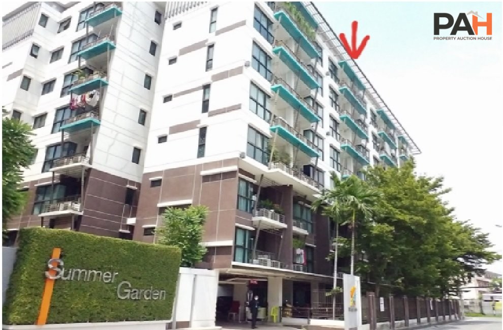 ห้องชุด ซัมเมอร์การ์เด้นท์ [ชั้น 7 อาคาร B] - Image 2