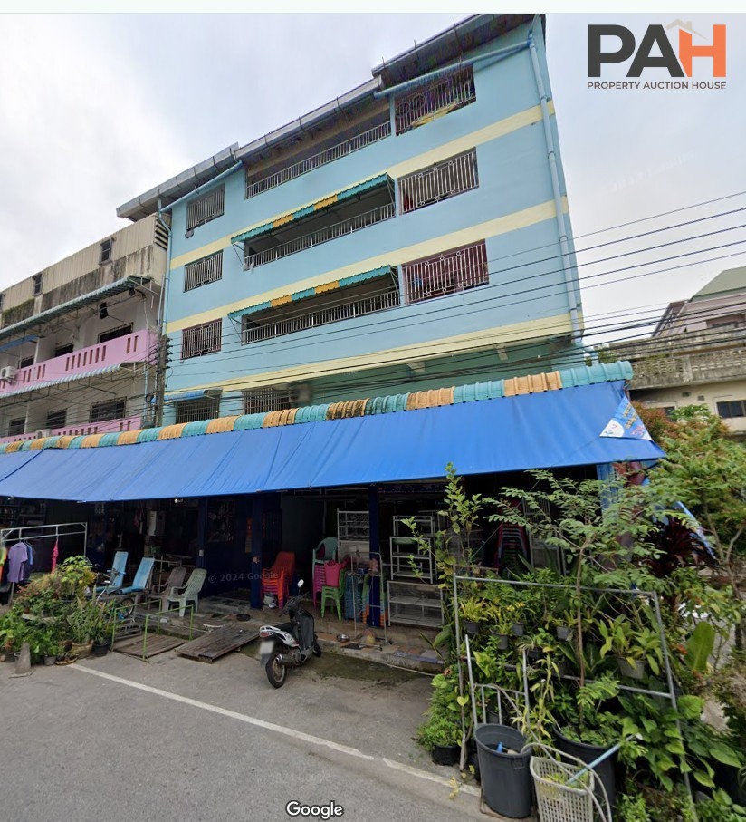 อาคารพาณิชย์ 4 ชั้น ที่ดินใหญ่ 107.9 ตร.ว. พร้อมหอพัก ติดถนนใหญ่ - Image 2