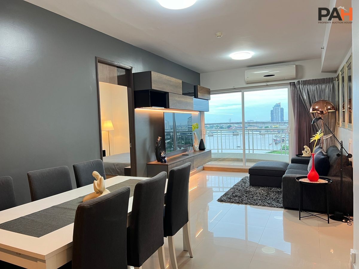 ให้เช่าคอนโด ศุภาลัย ริเวอร์ รีสอร์ท (Supalai River Resort) 2 ห้องนอน 88 ตร.ม. ชั้น 14 ริมแม่น้ำเจ้าพระยา - Image 4