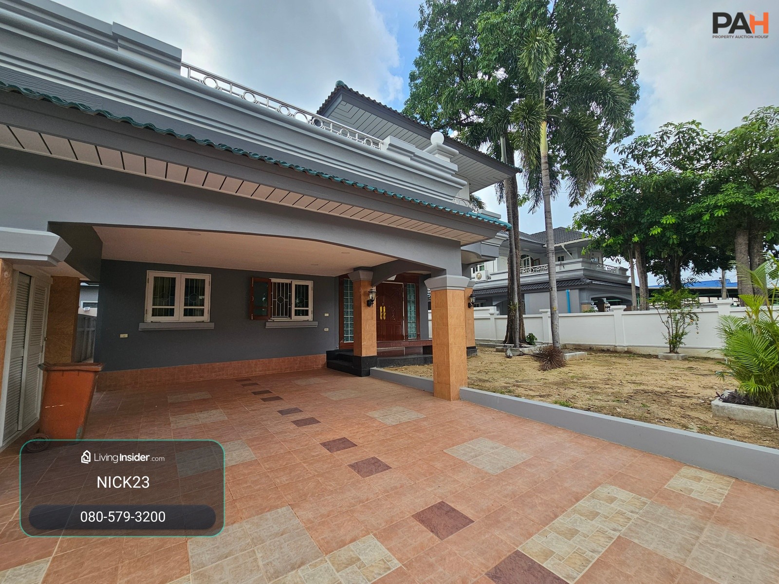 ให้เช่าหรือขายบ้านเดี่ยว 2 ชั้น หมู่บ้านสวนดอกไม้ ซอยบรมราชชนนี 105 ทวีวัฒนา 5 ห้องนอน 4 ห้องน้ำ ที่ดิน 120.9 ตร.วา