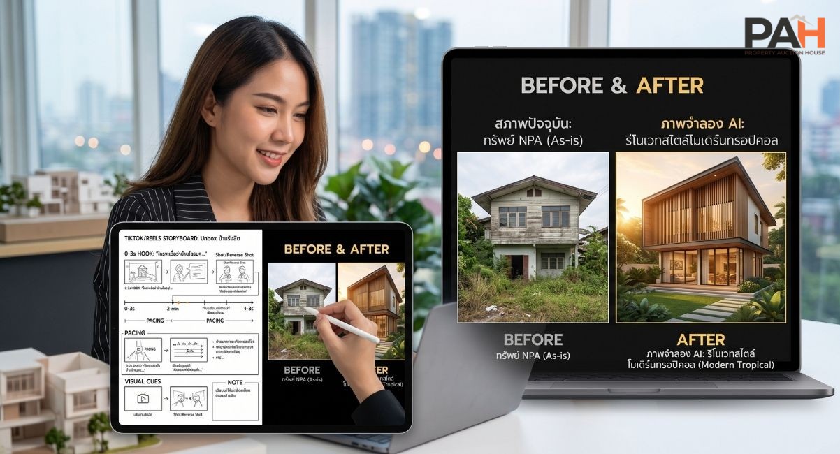 提升房地产内容创作:利用AI辅助构思分镜及生成模拟图(提示工程)的技巧,吸引潜在买家