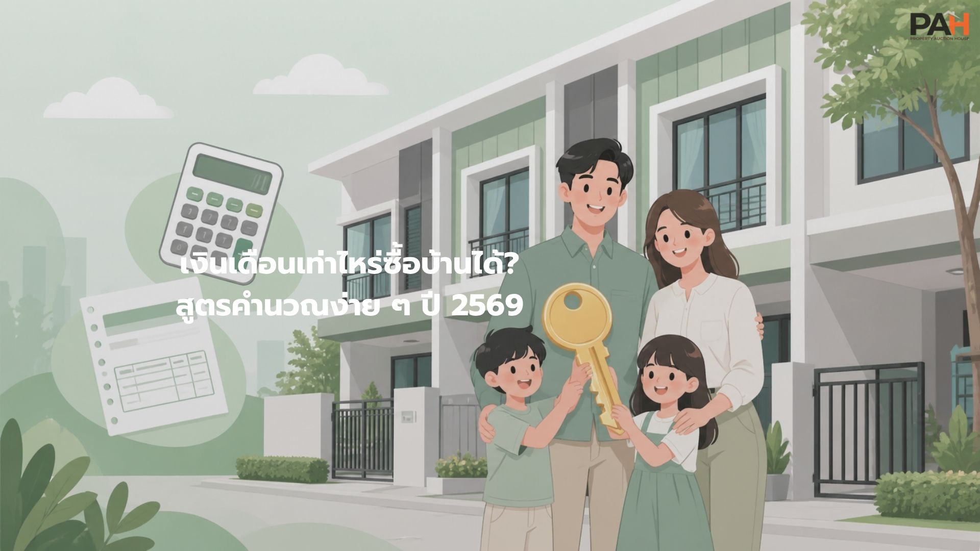 "เงินเดือนเท่าไหร่ถึงซื้อบ้านราคา X ล้านได้? สูตรคิดแบบง่าย"