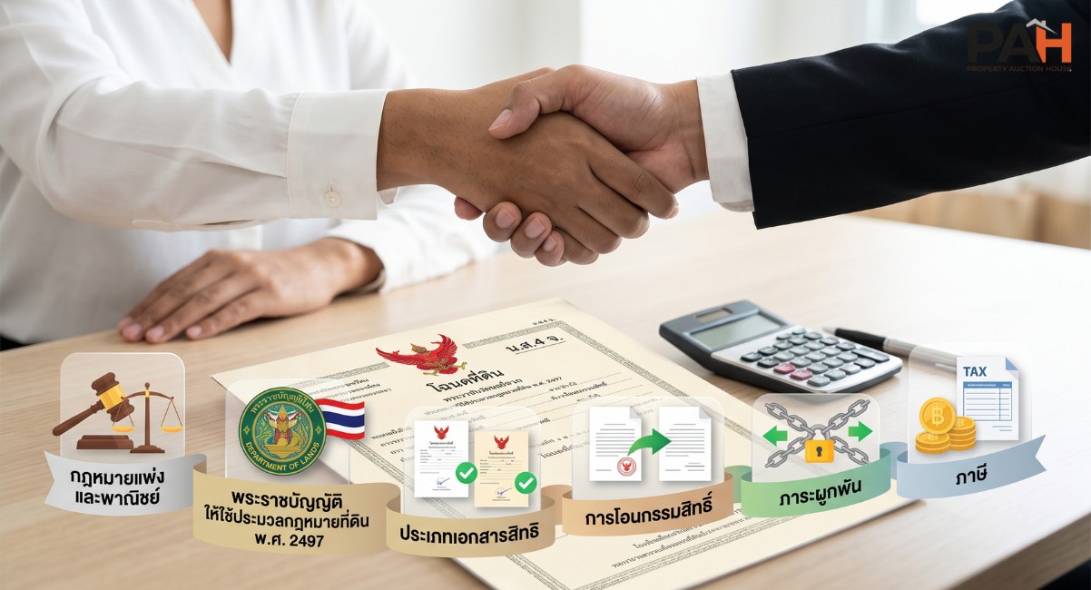 กฎหมายซื้อขายที่ดินในประเทศไทย
