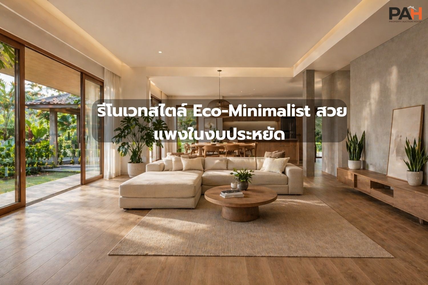 วัสดุทดแทนที่สายฟลิปปิ้งต้องรู้! รีโนเวทบ้านสไตล์ Eco-Minimalist ให้สวยแพงในงบประหยัด